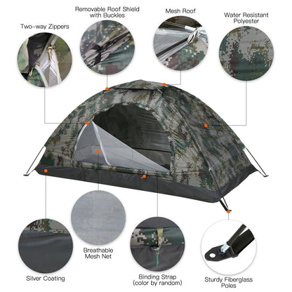 Ultralight 1/2 Person Camping Tent