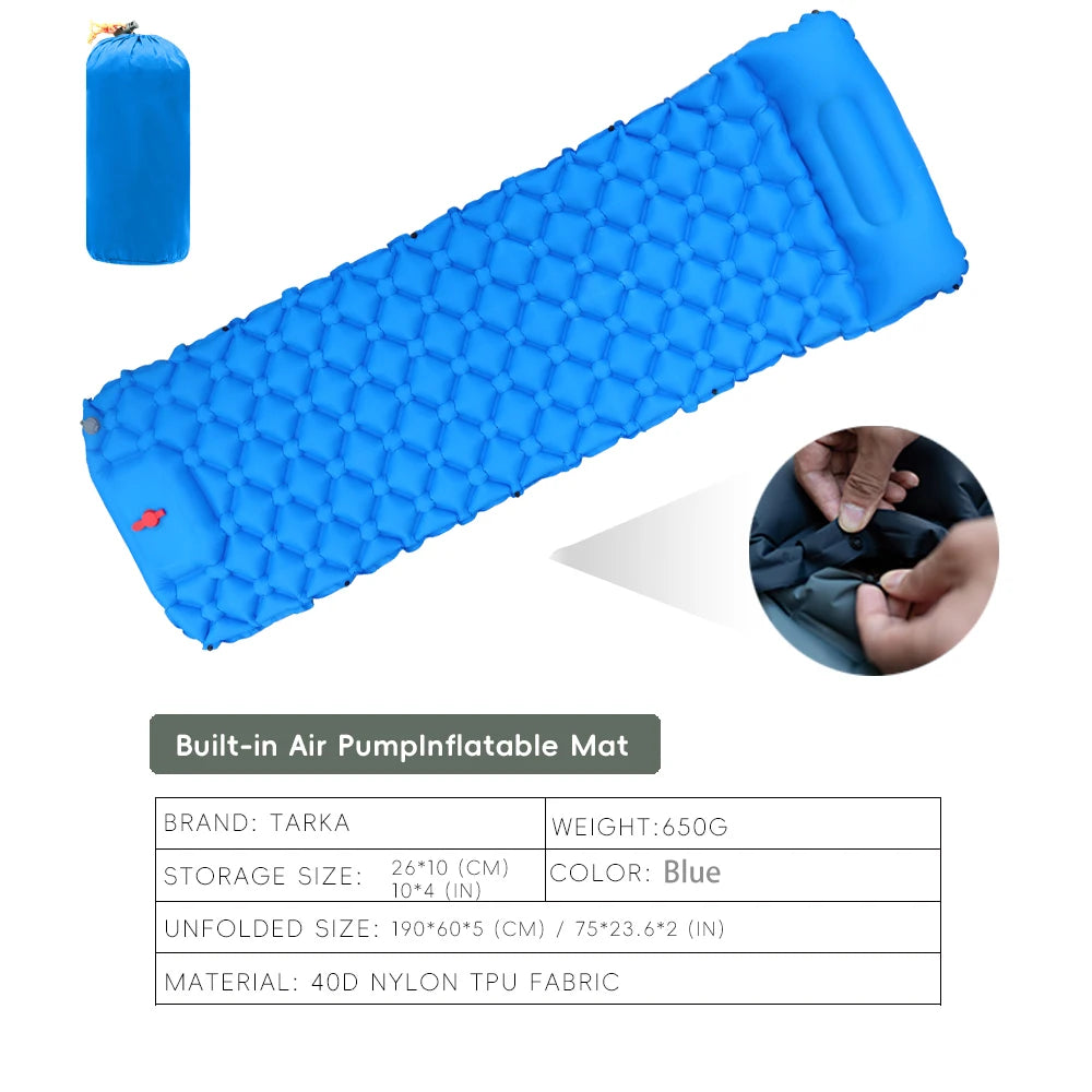 Self-Inflating Camping Sleeping Pad