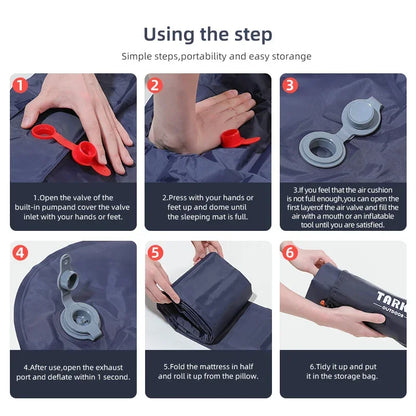 Self-Inflating Camping Sleeping Pad