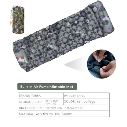 Self-Inflating Camping Sleeping Pad